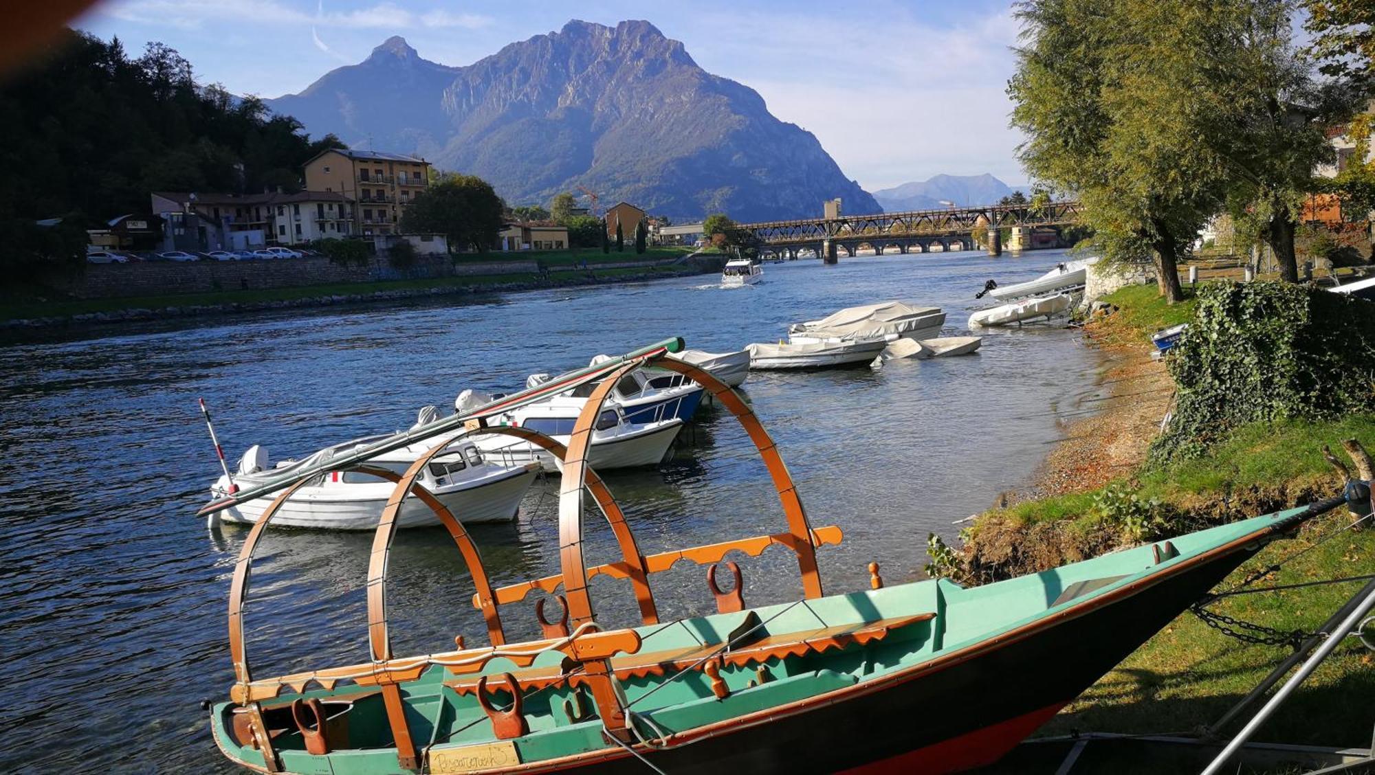Appartamento Big Romantic Lake View & Terrace Lecco Esterno foto