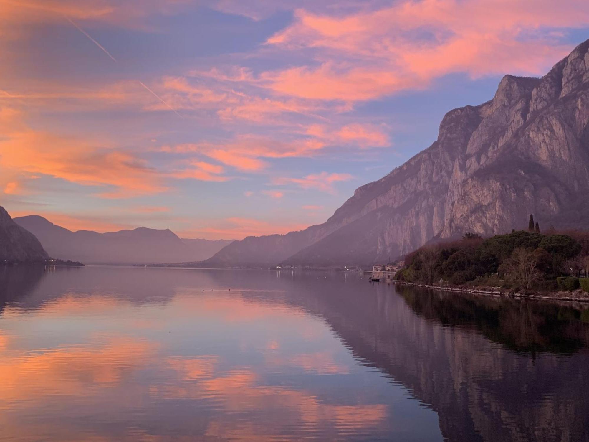 Appartamento Big Romantic Lake View & Terrace Lecco Esterno foto