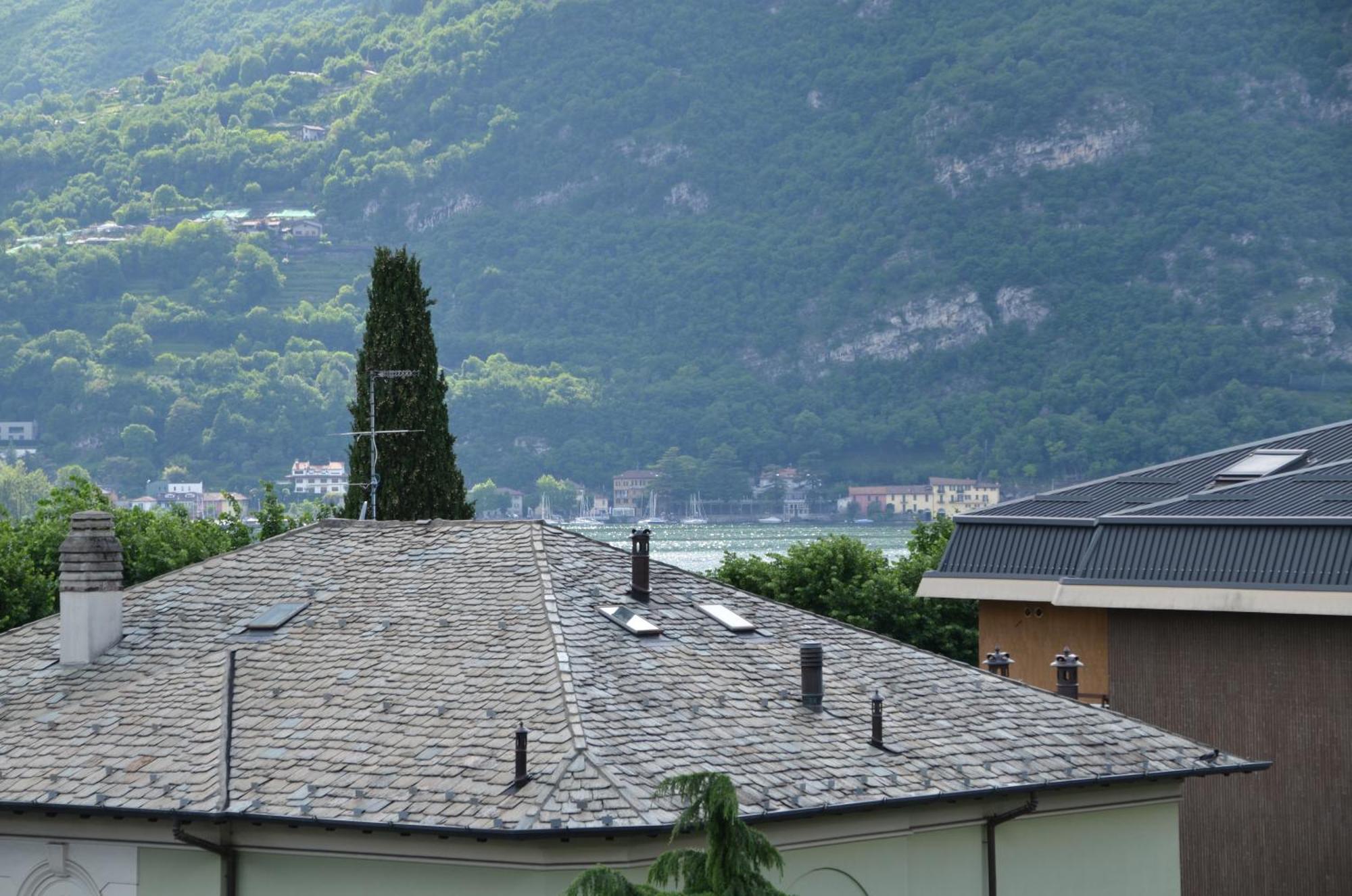 Appartamento Big Romantic Lake View & Terrace Lecco Esterno foto