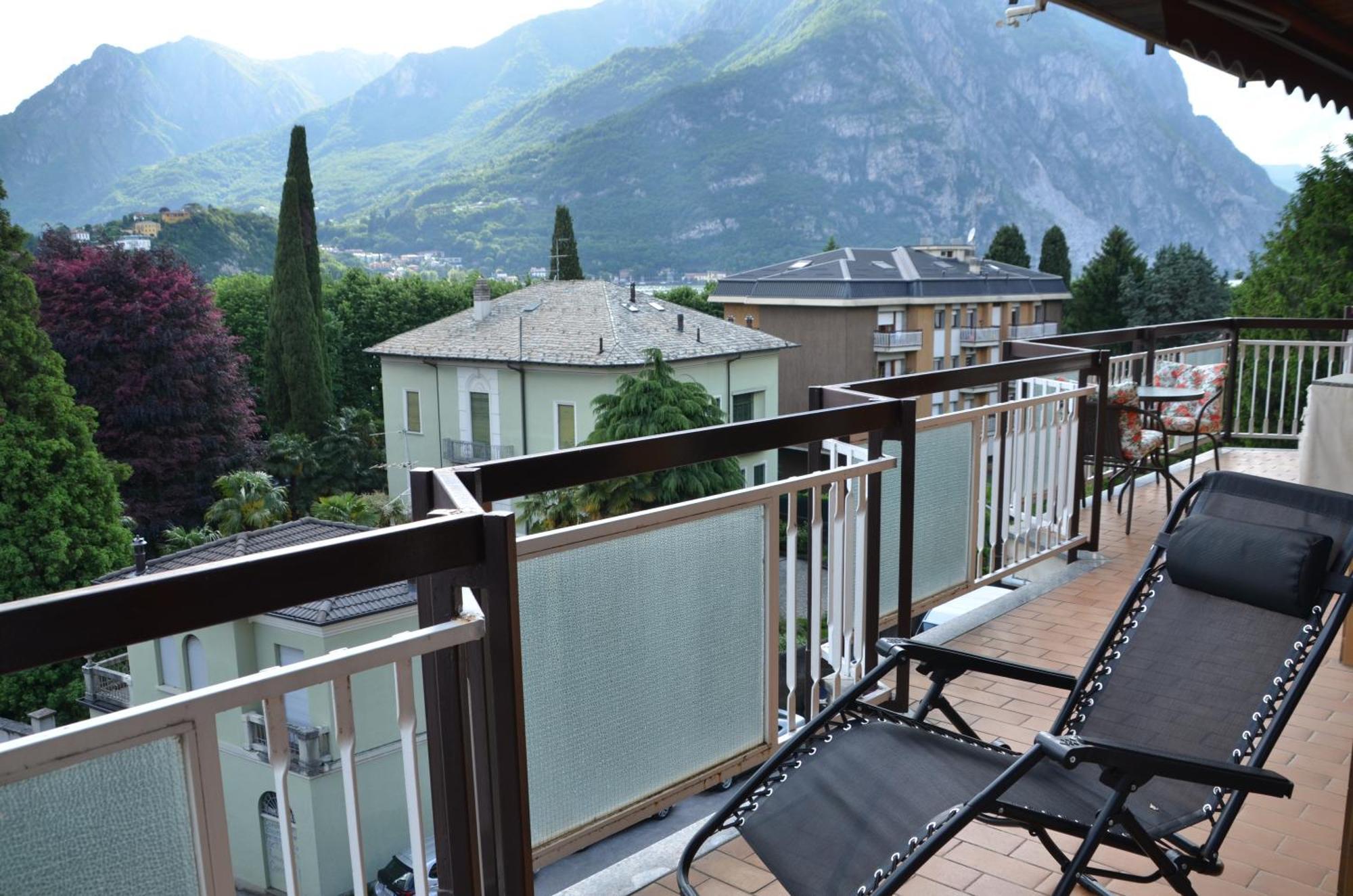 Appartamento Big Romantic Lake View & Terrace Lecco Esterno foto